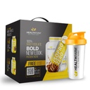 HEALTHFARM Isopro Zero Whey Isolate Protein Powder, 25g 100% Isolate Protein Per Serving,62 Servings(Frappe Coffee, 2kg)