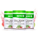 OZiva Vegan Collagen Powder, Skin, Hair & Nails, Biotin, Guava Glow, 200g