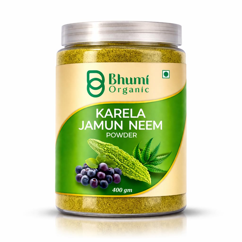 Karela Jamun Neem Powder, 400 gm