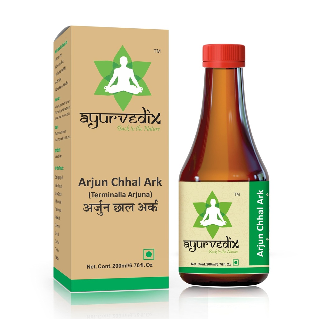 Arjun Chhal Ark 200ml Terminalia Arjuna Hydrosol Distillate