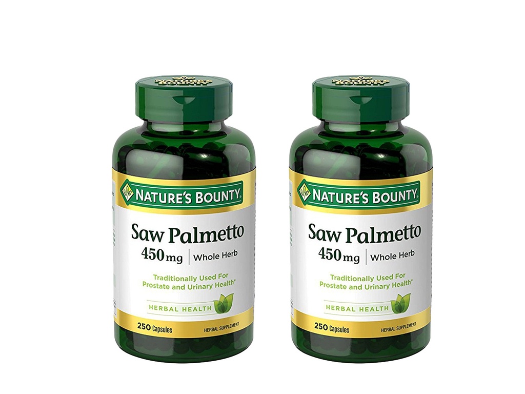 Nature's Bounty Saw Palmetto 450 mgカプセル250 ea (パッケージ 2)