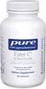Pure Encapsulations Ester-C & Flavonoids - Vitamin C Supplement for Antioxidants - Immune & Vascular Support* with Calcium & Rutin - Gentle on Digestion - Vegan & Non-GMO - 90 Capsules