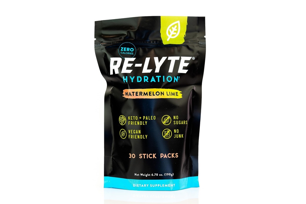 REDMOND Re-LyteのHydrationの電解質の粉の組合せ、watermelonのライム(30の棒のパック)