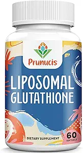 2400MG Liposomal Glutathione, with Vitamin C, Milk Thistle & Alpha-Lipoic Acid, Master Antioxidants, Pure Reduced L-Glutathione - Immune System, Cell Repair, Energy, High Absorption, 180 Softgels