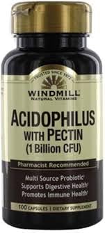 Pectin のカプセル、100.0 の計算が付いている Windmill のイオドフィロス