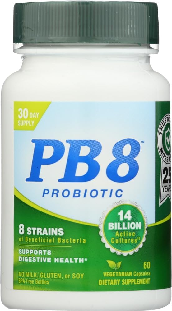 栄養 今 PB 8 のプロ バイオティックのアクロポリスのカプセル、ベジタリアン、60 の計算
