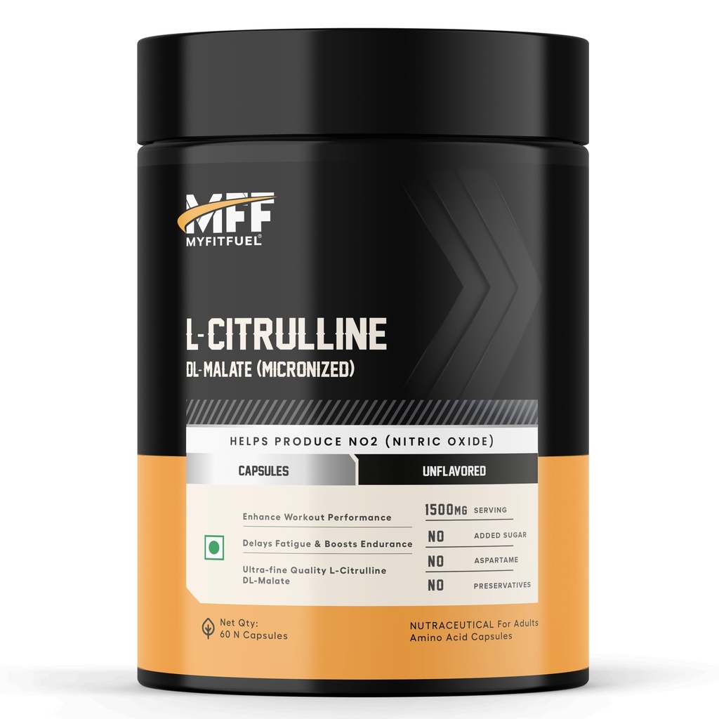 MyFitFuel Citrulline Malate (1500 mg) 60 Capsules