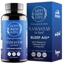 天然睡眠補助剤(大人用) w/Low Dose Melatonin 0.5mg – バレリアン・ルート + マグネシウム グリシン + L-テアニンサプリメント, カモミール | モーニング・グロッギネス | ノン・ハビット成形 | プラントベースのピル, 60 Ct