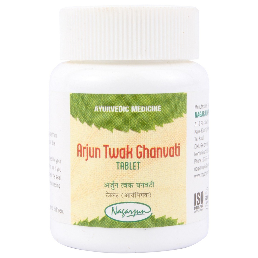 Arjun Twak Ghanvati - 60 Tablets