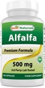 ベストナチュラルアルファグリーンスーパーフード500mg 180カプセル(180カウント)