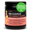 LEGION再充電ポストワークアウトドリンク - Micronized Creatine Monohydrateナチュラルポストワークアウト回復ドリンク - 筋肉ビルダー&回復ブースターポストワークアウトサプリメント(イチゴレモネード、30サービング)