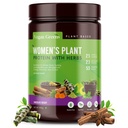Women Plant Protein With Ayurvedic Herbs- Natural Clean Plant Protein, Herbs, Vitamins & Minerals For Hormonal Balance, Metabolism, Skin, Hair, Stress & Energy (500g, Chocolate Delight)
