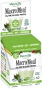 MacroLife Naturals MacroMeal Vegan Vanilla Superfood Supplement Powder Protein + Greens, Probiotics, Digestive Enzymes, Fiber - Energy, Detox, Immune - Non-GMO, Gluten-Free- 10 Packet Servings