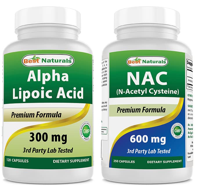 ベストナチュラルアルファリポ酸300mg&NAC 600mg