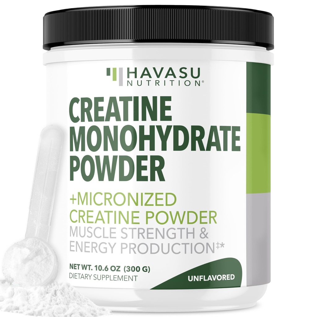 Micronizedのクレアチンの Monohydrate の粉 - ポストのワークアウトの回復飲み物 - 筋肉、強さおよびエネルギー生産 - 5g は、非 GMO の男性のための完全菜食主義者およびグルテンフリーのクレアチンの粉- 60 のサービングを包みます