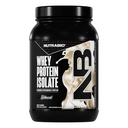 NutraBio 100%の乳清蛋白質の隔離蛋白質の粉、完全なアミノ酸のプロフィール、非GMO、大豆及びグルテンフリー、低い炭水化物、低いカロリーの乳状蛋白質の粉、未加工Unflavored、2つのLbsの25g蛋白質