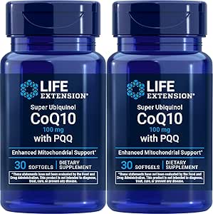 ライフエクステンションスーパーUbiquinol CoQ10、30ソフトゲル(パッケージ2)