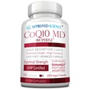 承認された科学技術CoQ10 MD - より速い吸収のためのBioperine®との余分強さ300mgの純粋なCoQ10 -最適サポート - 3か月の供給