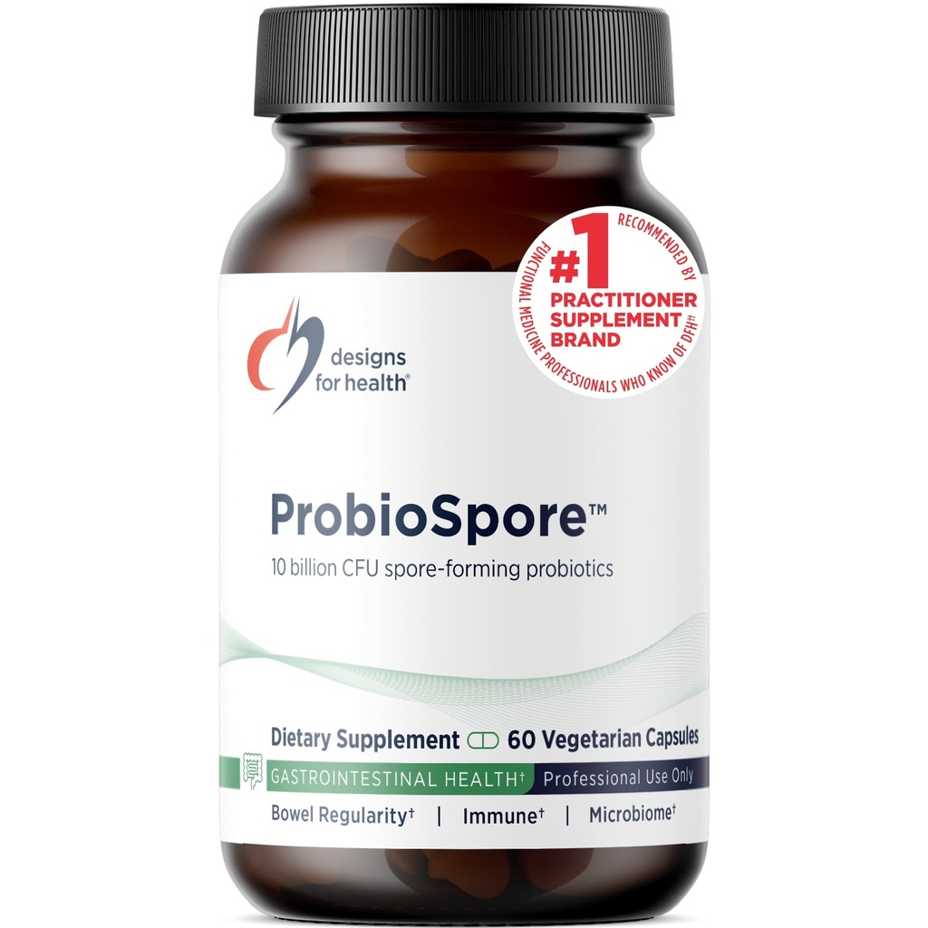 健康ProbioSporeのための設計 - 強力な胞子ベースのプロバイオティクス、土壌ベースのプロバイオティクスサプリメント - シェルフ安定したガット+免疫サポート、非GMO +酪農場無料(60カプセル)