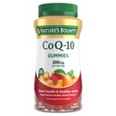 Nature's Bounty CoQ10グミー、ハートヘルス、CoQ10 200mg、ピーチマンゴーフレーバー、60カウントをサポート