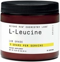 BEYOND RAW Chemistry Labs L-ロイシンパウダー、燃料筋肉、30サービング