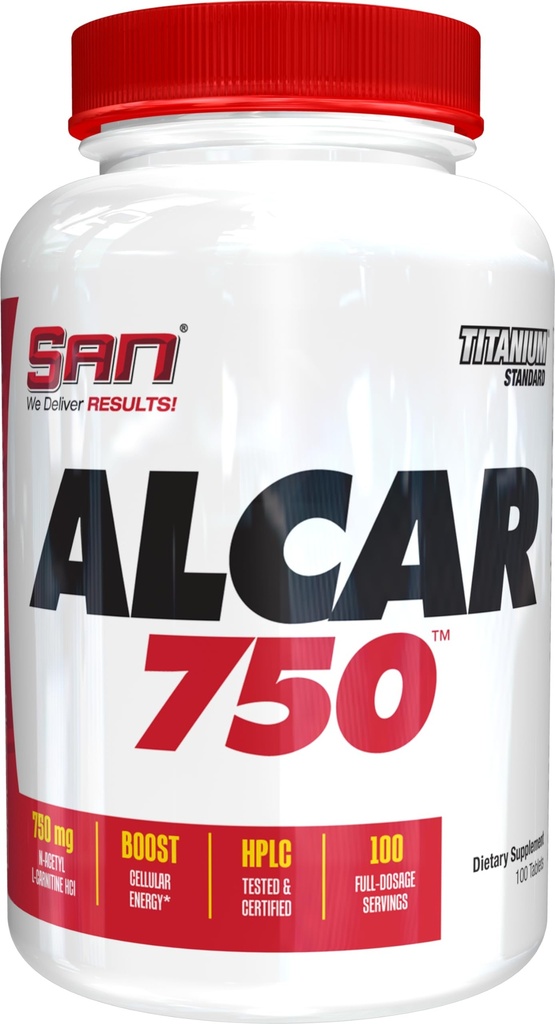 Alcar 750 - エネルギー、焦点および脂肪代謝100のサービングのための純粋なアセチルLカルニチン