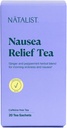 NATALIST 吐き気の救助の茶は女性のための植物ベースの慰めのブレンドを Calming の妊娠の朝の病気 - 消化器系 有機ジンジャー ・ ペパーミント - ビーガン, グルテンフリー, カフェインフリー - 20 バッグ