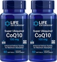 ライフエクステンションスーパーUbiquinol CoQ10 100mg、60ソフトゲル(パッケージ2)