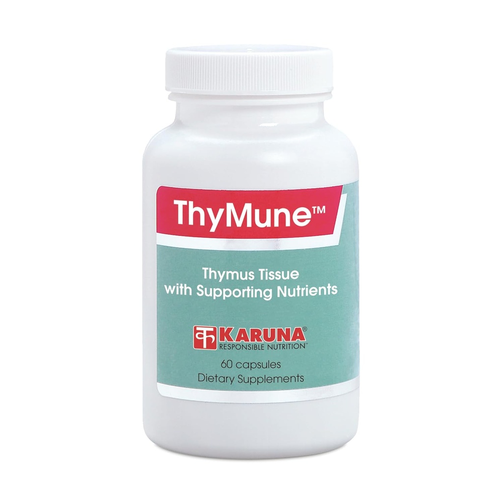 カルナThyMune 60カプセル | 400 mg Thymus Tissue、40mg Echinaceaのエキス、25 mgのbioflavonoids | ビタミンA、C、E、亜鉛、銅 | ユニークなThymusサポートコンプレックス