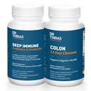 Dr. Tobias Digestive Kickstarter Bundle with Colon 14 Day Cleanse & Deep Immune Probiotics & Prebiotics   ビール天国
