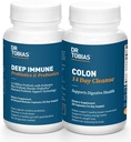 Dr. Tobias Digestive Kickstarter Bundle with Colon 14 Day Cleanse & Deep Immune Probiotics & Prebiotics