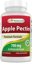 最高のナチュラルアップルペクチン700mg 120カプセル