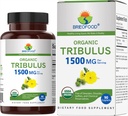 Brieofoodオーガニックトリブラス1500mg、45サービング、ベジタリアン、グルテンフリー、90ベジタリアンタブレット