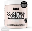 Bod Colostrumのカプセル、皮及び毛の成長サポートのためのColostrumの補足、免疫サポート、Gutの健康、筋肉及び健康、IgG 30%の純粋なSuperfoodの牛牛のColostrumの丸薬、Unflavored、30のサービング