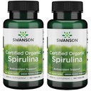 スワンソン認定有機スピルリナ500mg 180タブ(2パック)