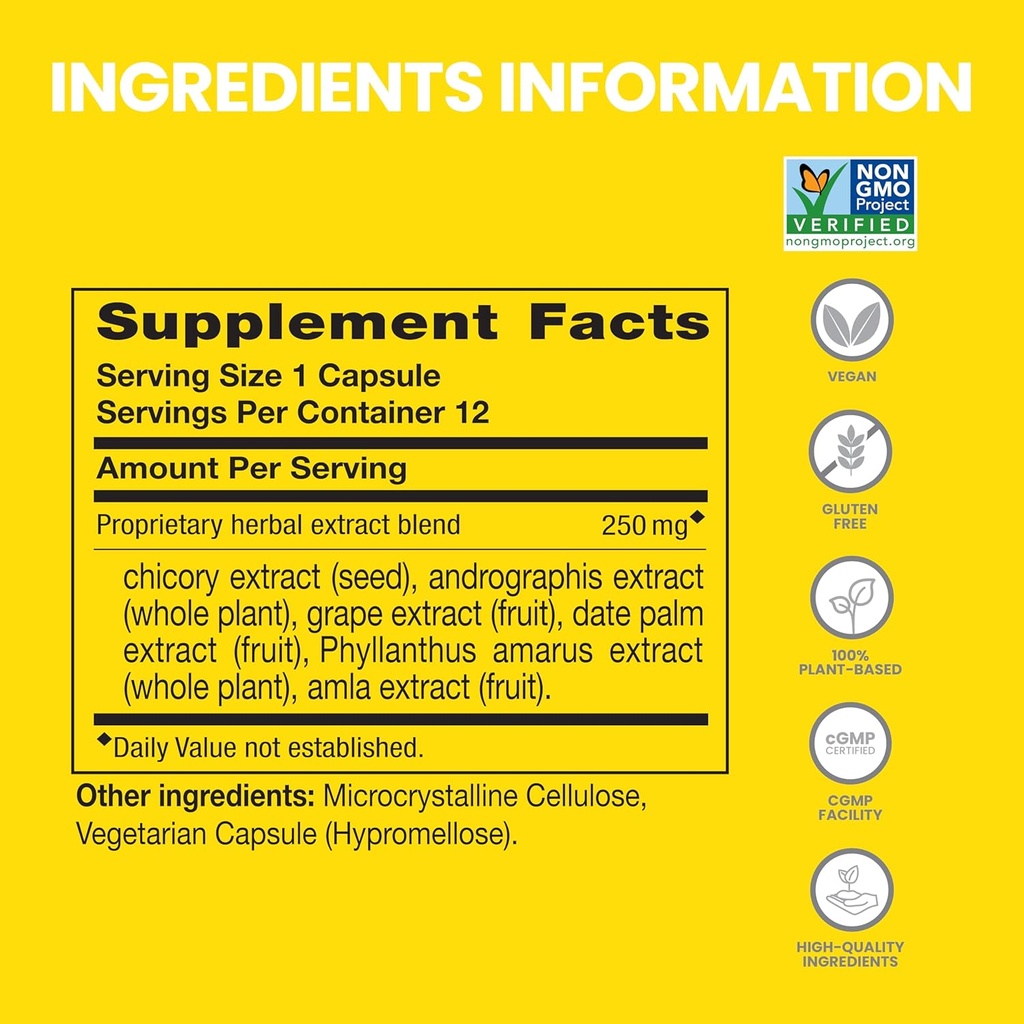 Himalaya PartySmart、12カプセルチューブ - 飲酒後のより良い朝のためのアルコールブレイクダウン肝臓サポート - プラントベース、ヴィーガン、非GMO、グルテンフリー、臨床的に勉強(2パック)