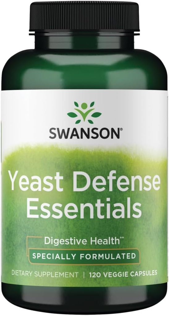 Swanson Yeastの防衛は200,000,000 Cfu 120のVegeのカプセルを欠きます