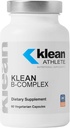Klean AthletE Klean B-Complex | エネルギー生産、心機能、正常な細胞機能をサポート | NSFスポーツ認定 | 60 ベジタリアンカプセル