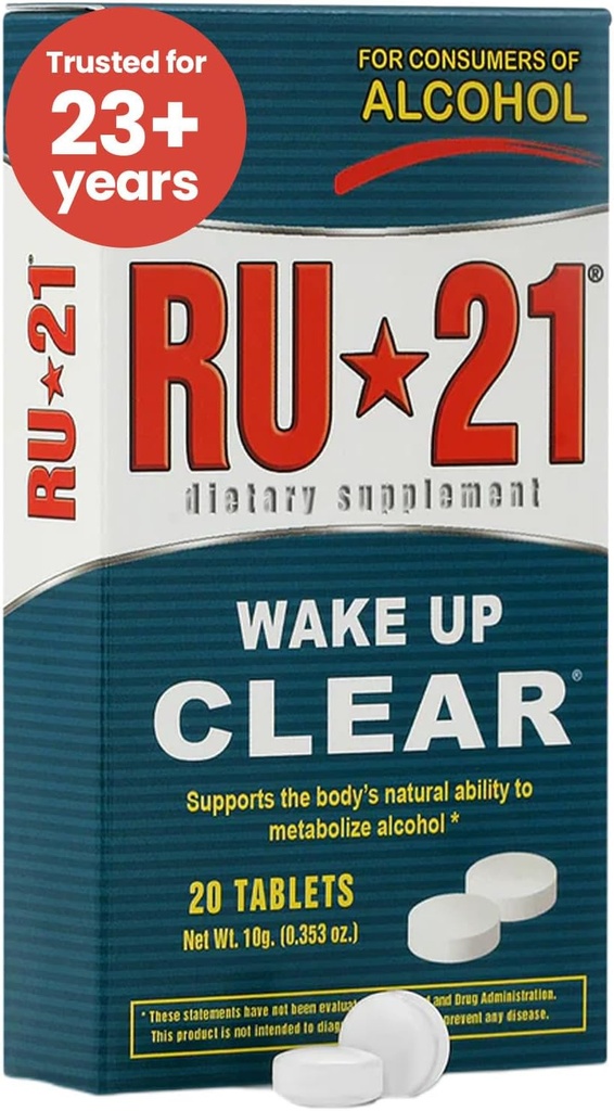 ドリンクを飲みたいときのサプリメント & 翌朝の仕事に行く   あなたの肝臓を祝ってサポートした後、より良い感じなさい | 23 +のために信頼される 年 | アメリカ製(20丸・10名)