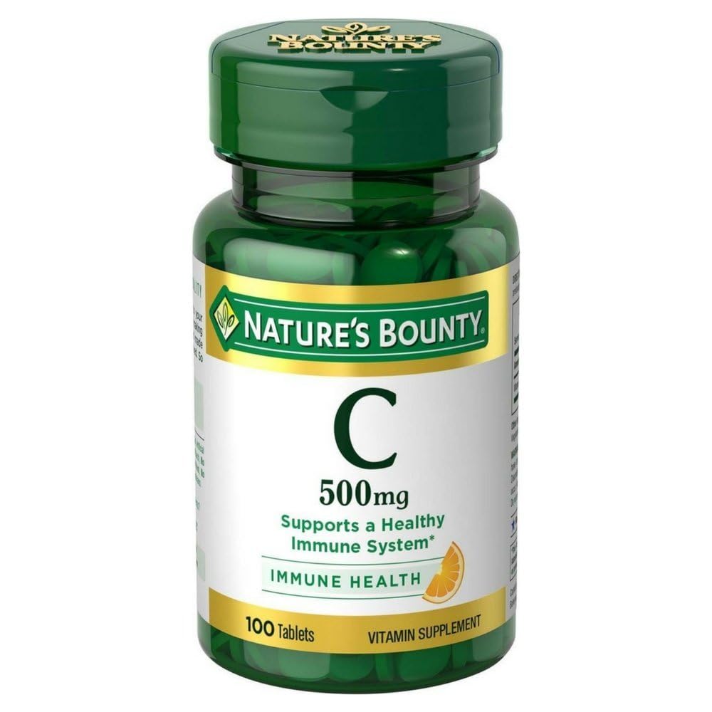 Nature's Bounty Vitamin C 500 mg錠100 ea(6のパック)