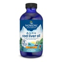 Nordic Naturals Arctic Cod Liver Oil、オレンジ - 8 oz - 1060 mg EPA&DHAと合計オメガ-3s - ハート&脳の健康、健康的な免疫、全体的なウェルネス - 非GMO - 48 サービング