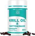 ナトキナーゼ サプリメント4000 FU オーガニック アントカルクレールオイル オメガ3 ソフトゲル 2000mg | DHA | EPA | ナトキナーゼ ナトキナーゼ ナトキナーゼ | 心臓・健康サポート | 60 Softgels