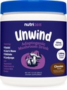 Nutricost Nutrizen PM Unwind Adaptogenic きのこの飲み物(チョコレート味付け) 30 サービング - Reishi、ライオンのマネ、シイタケ、コルディセプを含む