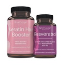 準備の栄養のBiotin及びResveratrol、毛および釘の成長の補足、120のカプセル(60のサービング)及びResveratrol 500のmgは、健康な老化および免疫システムを支えます