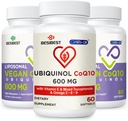 CoQ10 600mg 800mg Liposomal CoQ10 Ubiquinolの補足2PCSの1PCS束