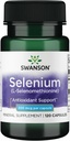 Swanson Semsc Selenium 200 mcg 120 Capsules