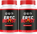 (2 パック) ErecBoost カプセル, オリジナル カプセル サプリメントパスタ - 高度な式, 120 2 ヶ月のカプセル
