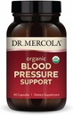 Dr. Mercola Organic Blood Pressure Support - 健康な循環をサポート - 高機能グレープシードエキス - 非GMO&大豆フリー - 90カプセル(90サービング)