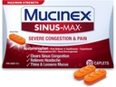 Mucinex Sinus-Maxの重度の混雑の救助の小冊子、20の計算