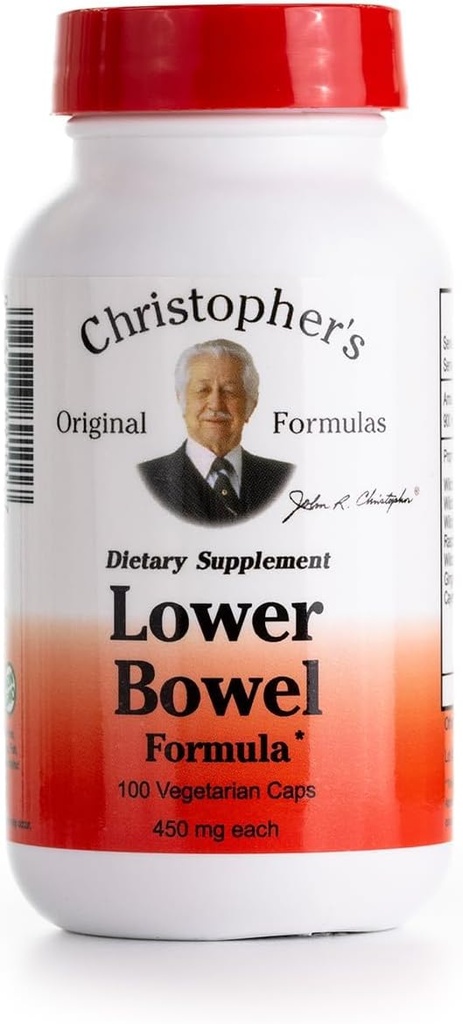 Christopher's Original Formulas Lower Bowel Formula 100 Vcaps